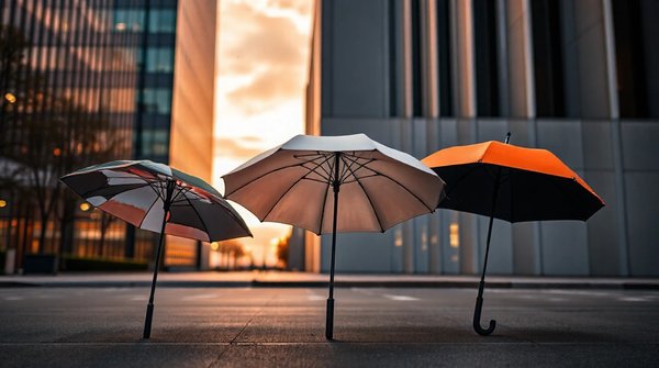 Les meilleurs parapluies d'entreprise : élisez style et solidité